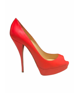 CHRISTIAN LOUBOUTIN: Розовые туфли 