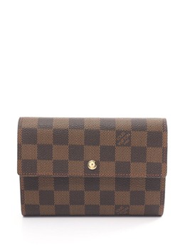 Louis Vuitton Pre-Owned: Коричневый кошелёк 