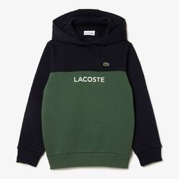 Lacoste: Чёрная толстовка 