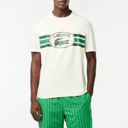 Lacoste: Футболка в полоску 