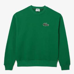 Lacoste: Зелёный свитшот 