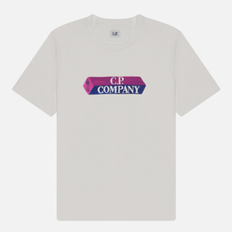 C.P. Company: Белая футболка 