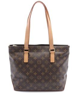 Louis Vuitton Pre-Owned: Коричневая сумка-шоппер 