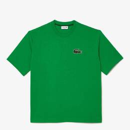 Lacoste: Зелёная футболка 