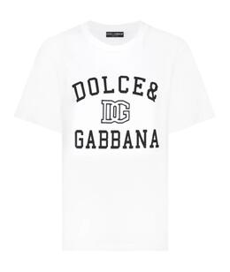 DOLCE&GABBANA: Хлопковая футболка 