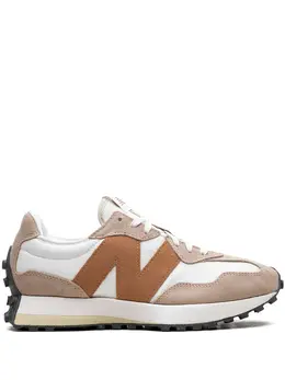 New Balance: Коричневые кроссовки  327