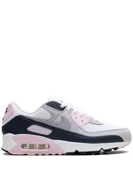 Nike: Розовые кроссовки  Air Max 90