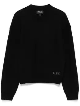 A.P.C.: Чёрный свитер 