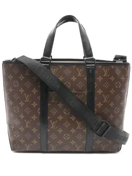 Louis Vuitton Pre-Owned: Коричневая сумка-шоппер 