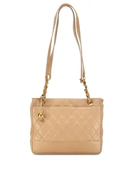 CHANEL Pre-Owned: Коричневая сумка 