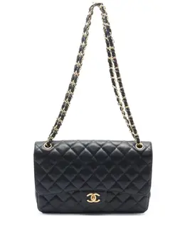 CHANEL Pre-Owned: Чёрная сумка 