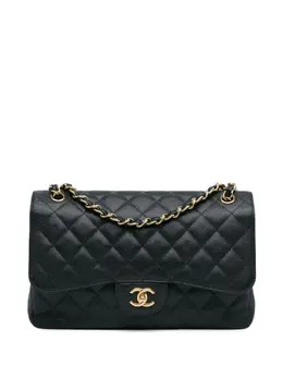 CHANEL Pre-Owned: Чёрная сумка 