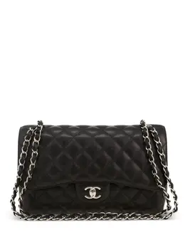 CHANEL Pre-Owned: Чёрная сумка 