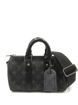 Louis Vuitton Pre-Owned: Чёрная сумка 