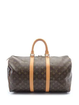 Louis Vuitton Pre-Owned: Коричневая сумка 