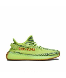 ADIDAS YEEZY: Жёлтые кроссовки 