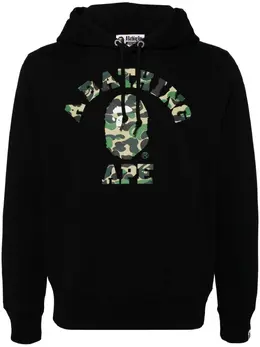 A BATHING APE®: Чёрная толстовка 