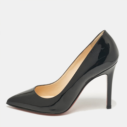 Christian Louboutin: Чёрные туфли  Pigalle