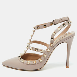 Valentino: Розовые туфли  Rockstud