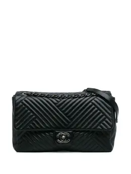 CHANEL Pre-Owned: Чёрная сумка 