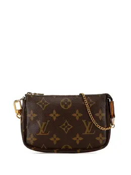 Louis Vuitton Pre-Owned: Коричневая сумка 