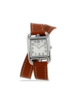 Hermès Pre-Owned: Белый плащ 