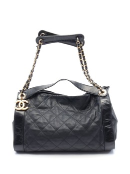 CHANEL Pre-Owned: Чёрная сумка 