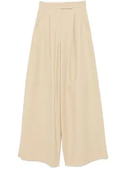 Max Mara: Бежевые брюки 