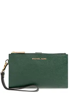 Michael Michael Kors: Зелёный кошелёк 