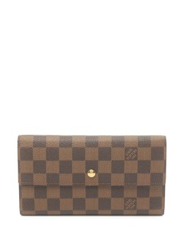 Louis Vuitton Pre-Owned: Коричневый кошелёк 