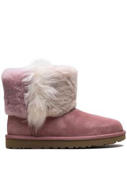 UGG: Розовые ботинки  Classic Mini