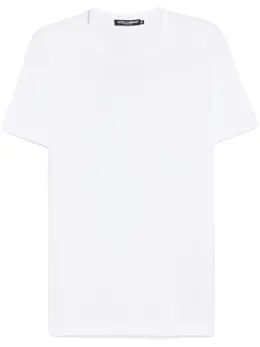 Dolce & Gabbana: Белая футболка  T