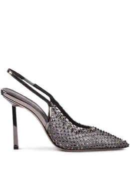 Le Silla: Серебристые туфли  Gilda