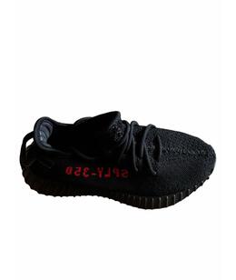 ADIDAS YEEZY: Чёрные кроссовки 