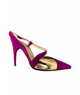 CHRISTIAN LOUBOUTIN: Фиолетовые туфли 