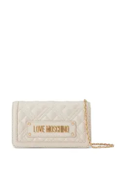 Love Moschino: Белый клатч 