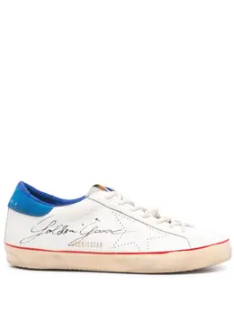 Golden Goose: Белые кроссовки  Super Star