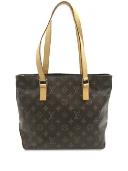 Louis Vuitton Pre-Owned: Коричневая сумка-шоппер 