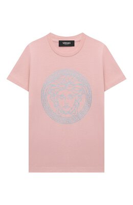 Versace: Хлопковая футболка 