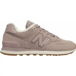 New Balance: Розовые кроссовки  574