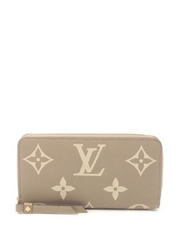 Louis Vuitton Pre-Owned: Бежевый кошелёк 