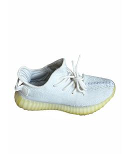 ADIDAS YEEZY: Белые кроссовки 