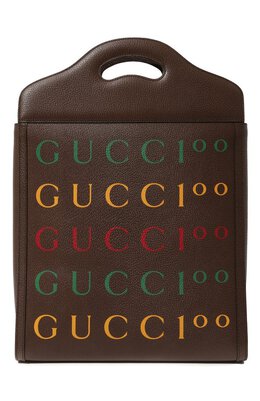 Gucci: Сумка с цветочным принтом 