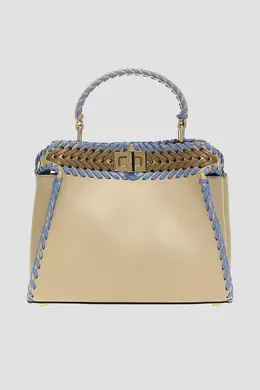 Fendi: Светлая сумка  Peekaboo