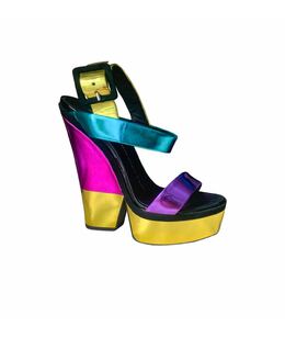 GIUSEPPE ZANOTTI DESIGN: Блестящие босоножки 