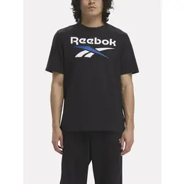 Reebok: Чёрная футболка 