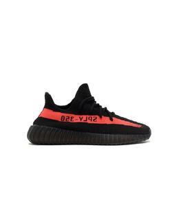 ADIDAS YEEZY: Красные кроссовки 