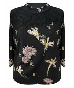 BLUMARINE: Трикотажный свитер 