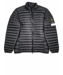 STONE ISLAND: Чёрный пуховик 