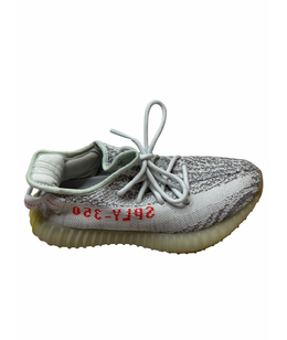 ADIDAS YEEZY: Серые кроссовки 